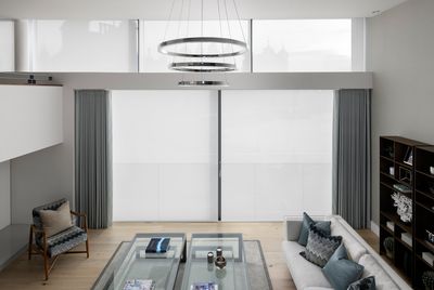 Roller Blind Systems, SG 4970, Multiscreen 1-10%, The Crescent, Edinburgh, Scotland, UK