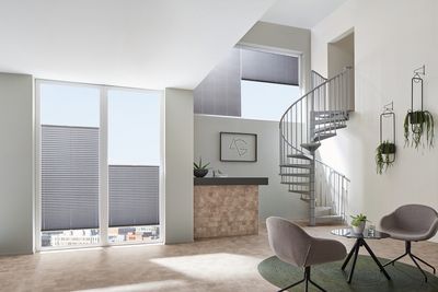 Pleated Blind Systems, SG 8500, Chintz Waterproof FR Metall, Col 10133, BB24 / AO10