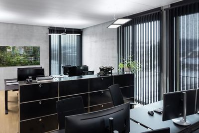 Vertical Blind Systems, SG 2960, Colorama 2, Office, Bern, Switzerland