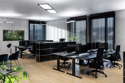 Vertical Blind Systems, SG 2960, Colorama 2, Office, Bern, Switzerland
