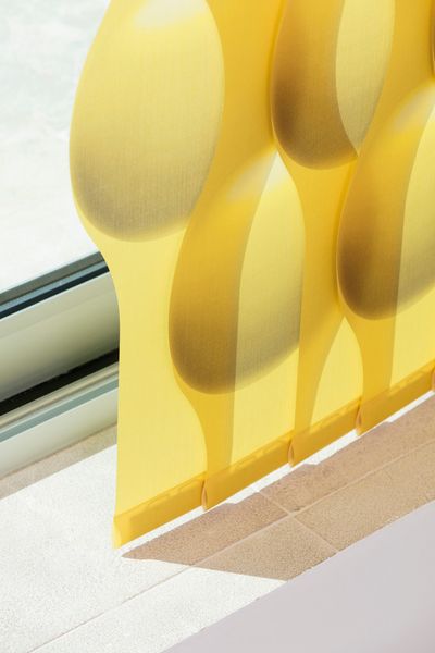 Vertical Blind Systems, SG 2950, Multi Visio, Mood shot "Casa Violi", Mallorca, Spain, 3D Vertical Waves