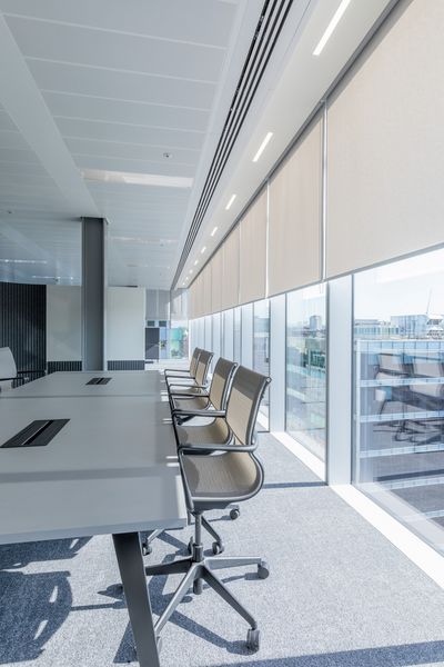 Roller Blind Systems, SG 4910, Versascreen 1-10%, Virgin Money, Glasgow, Scotland, United Kingdom