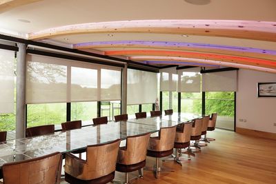 Roller Blind Systems, SG 4980, Versascreen 1-10%, Bowcliffe Hall, Bramham, United Kingdom