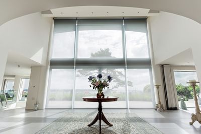 Roller Blind Systems, Multiscreen 1-10%, Room shot "Harbourside Park", Poole, Dorset, United Kingdom