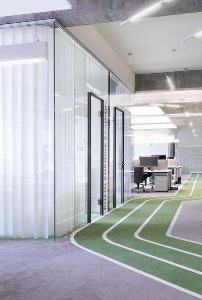 Curtain Systems, SG 5600, Colorama 2, One Football, Berlin, Germany, Wave