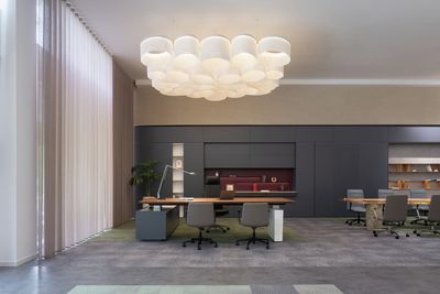 Electric Curtain Track Systems, SG 5600, Colorama 1, UFOU Showroom, Shanghai, China